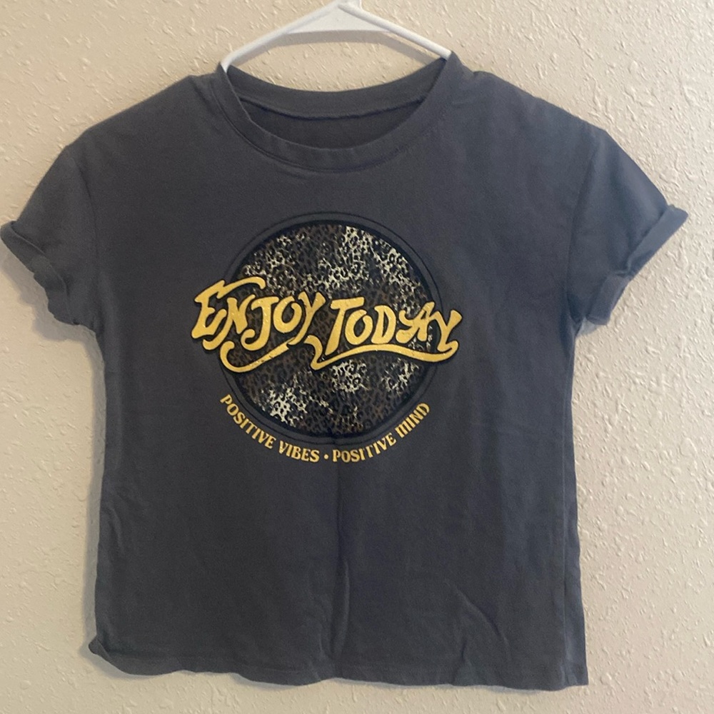 This shirt is very trendy. It is justice brand. for you with love.